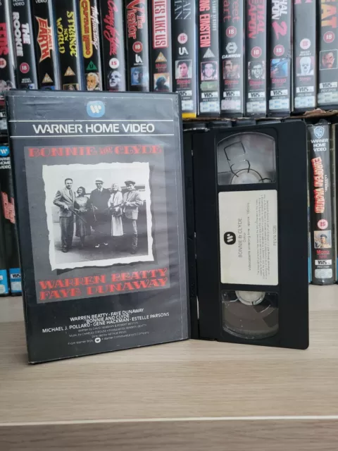 "BONNIE AND CLYDE" ex-rental Big Box Original Release Classic Thriller No Mould