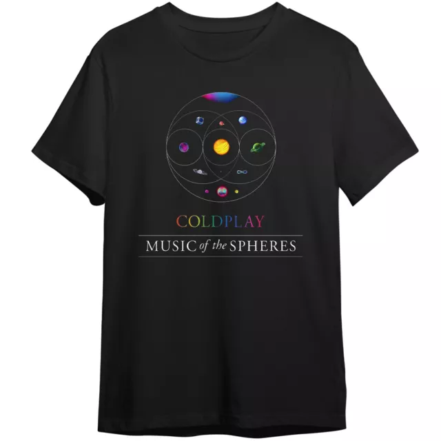 COLDPLAY 2023/2024 MUSIC Of Spheres World Tour TShirt, Retro Coldplay