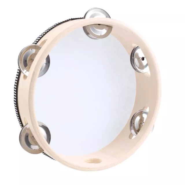 7 inch Musical Tambourine Tamborine Drum Round Percussion Gift for KTV1269