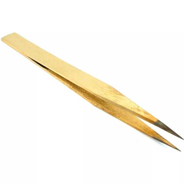 5" Brass Anti-Magnetic #AA Tweezers for Watchmakers