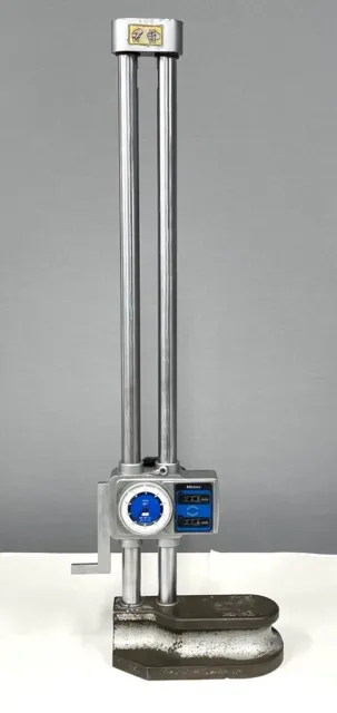Mitutoyo 192-141 Dial Height Gage with Digital Counter, 0-18" Range, .001"