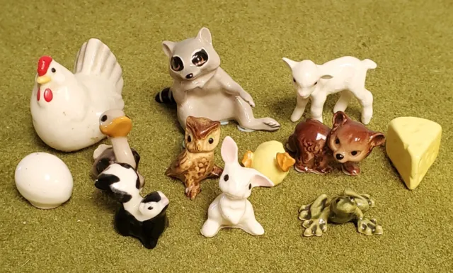 Ceramic Misc Animals Figurine Lot- Hagen Renaker