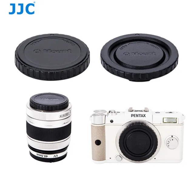JJC Body Cap + Rear Lens Cap for PENTAX Q Mount Lenses + Cameras PENTAX Q10 Q7