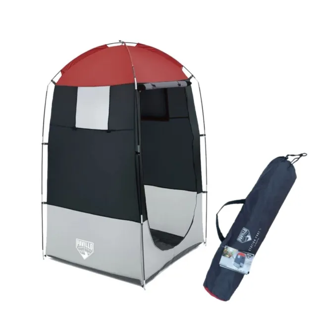 1x Bestway® 1.9m x 1.1m Outdoor Portable Change Room Tent Spacious Zippered Door