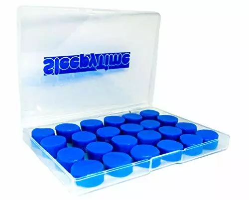 12 Pair pack of Sleepytime Silicone Ear Plugs Custom Mould to your Ear