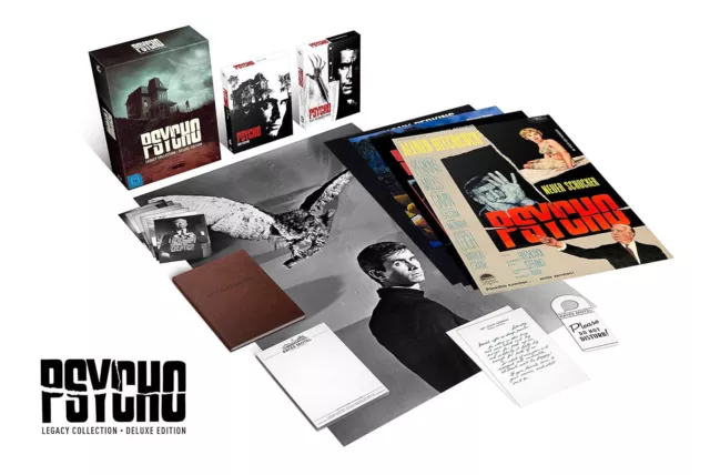 Psycho Legacy Collection - Deluxe Edition, Theater, Horror, 8-Blu-ray, Box, Ovp