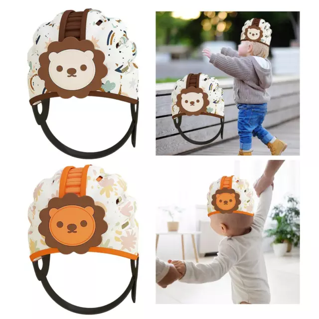 Casque de sécurité pour bébé Éponge de protection Protège-tête pour