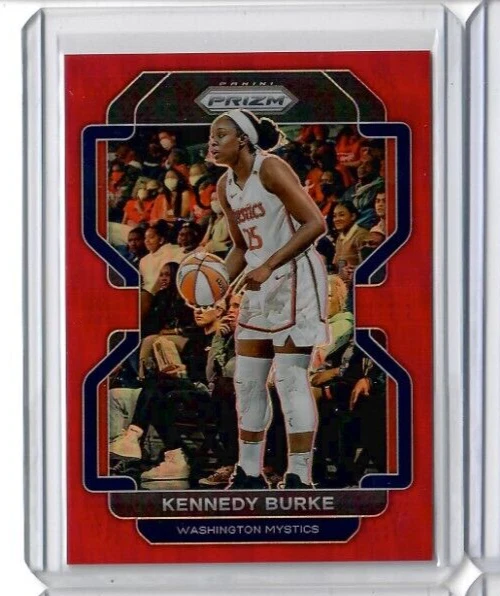 KENNEDY BURKE 2022 WNBA Panini Prizm 78 RÉFRACTEUR ROUGE /199