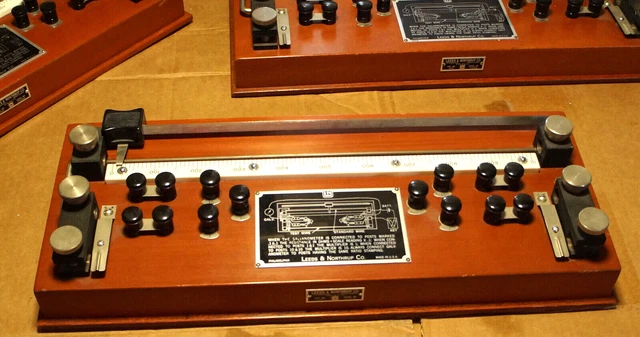 Vintage LEEDS & NORTHRUP 4340 Slide Wire Wheatstone Resistance Bridge, Pristine! Vintage LEEDS & NORTHRUP 4340 Slide Wire Wheatstone Resistance Bridge, Pristine!