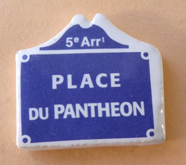 Fève du MH 2000 - Places de Paris : La Place du Panthéon