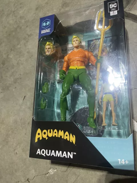 MCFARLANE TOYS DC Multiverse Aquaman Qwsp Classic Justice League ...