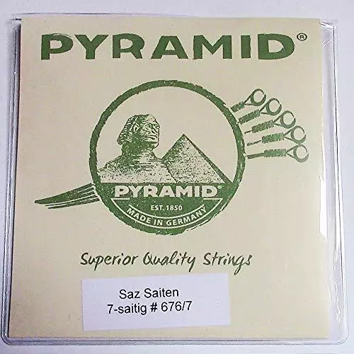 Pyramid 7- Cordes Saz Baglama Cordes (Court Col )
