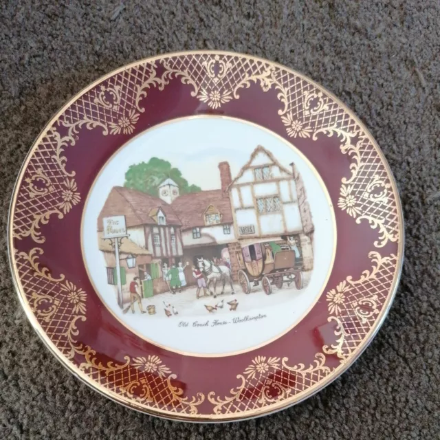 Royal falcon plate, Old Coach House, Wolverhampton