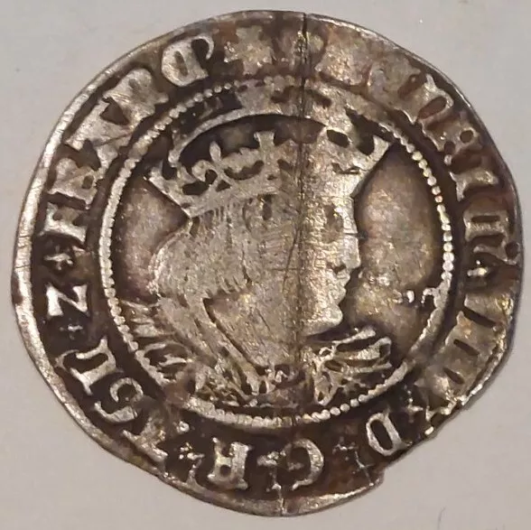 Silver Hammered Henry VIII Groat