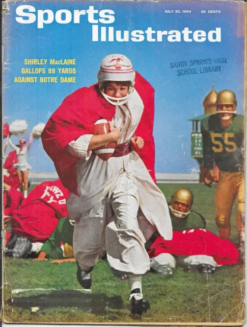 Sports Illustrated SHIRLEY MacLAINE John Goldfarb Please Come Home Notre Dame NL