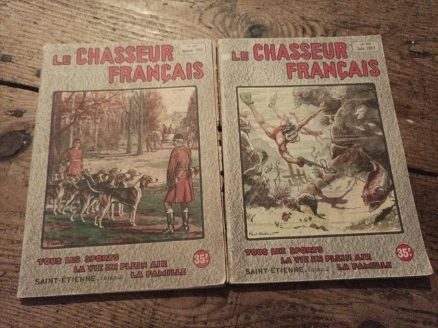 Lot De 10 Revues Le Chasseur Français - Année 1999 - État Correct