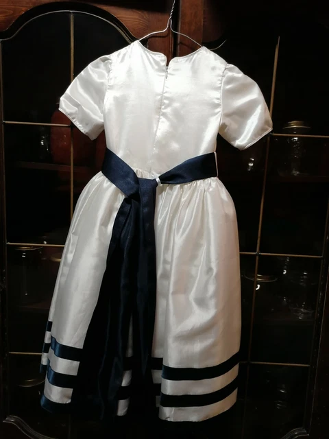 Vestito Bambina Abito Cerimonia Sartoriale Elegante 3