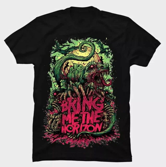 BRING ME THE Horizon T-shirt, Bring Me The Horizon Shirt – Black Retro …