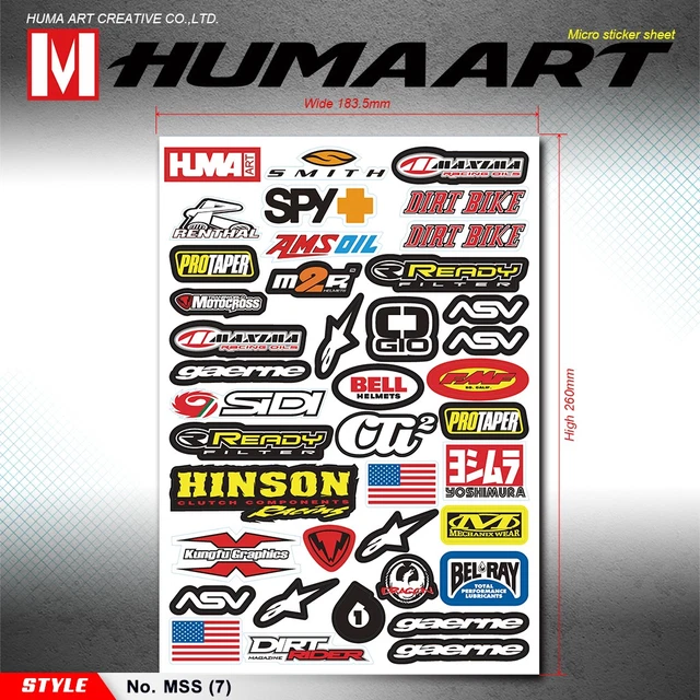 Adesivi K&N Decalcomanie Per Filtri Aria Moto, Auto, Quad, UTV, Casse Attrezzi
