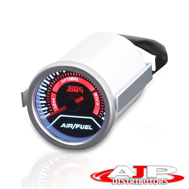 2" AFR Air Fuel Gauge Meter Engine LED Auto For Audi A4 A5 TT R8 Volvo S40 Euro