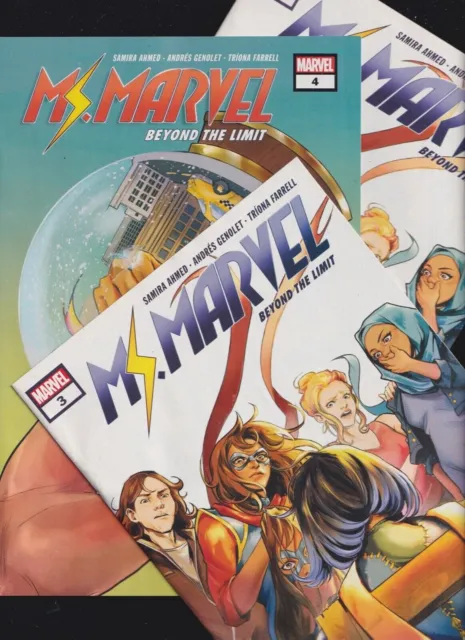 CLEARANCE BIN: MS. MARVEL: BEYOND THE LIMIT comics sold SEPARATELY you PICK