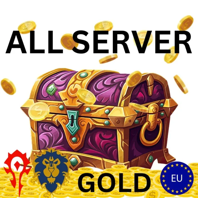 WoW Dragonflight Gold - 1MIO GOLD - Alle EU Server - Alle Fraktionen