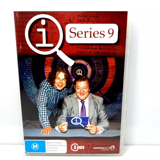Qi : Series 9 (DVD 2011 PAL Region 4) British Comedy Game Show w/ Stephen Fry