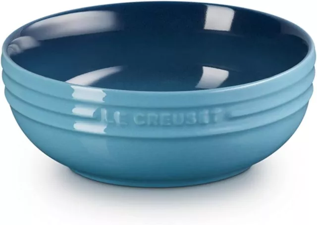 Le Creuset Dish Deep Plate 13cm Marine Blue Heat Resistant Cold
