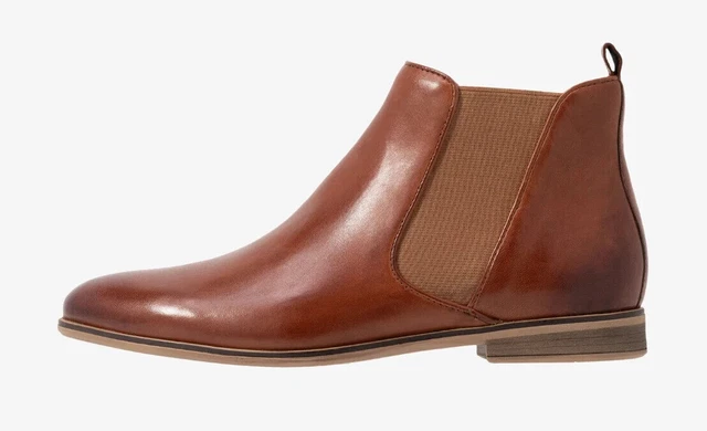Bottines Derbies Minelli En Cuir Marron - Taille 38 - Occasion - Style Bottillon à Talon