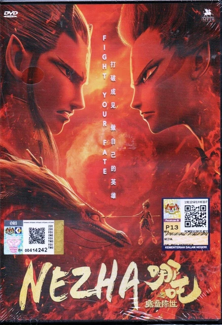 CHINESE ANIME MOVIE DVD Ne Zha 2019 English