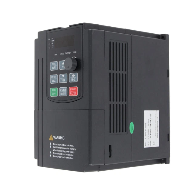 VARIABLE FREQUENCY DRIVE VFD Inverter Controller 3 Phase 380v Input ...
