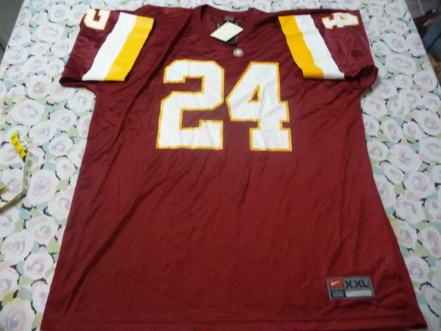 NWT Vintage 90s Nike Champ Bailey Washington Redskins Jersey Men's 2XL Broncos