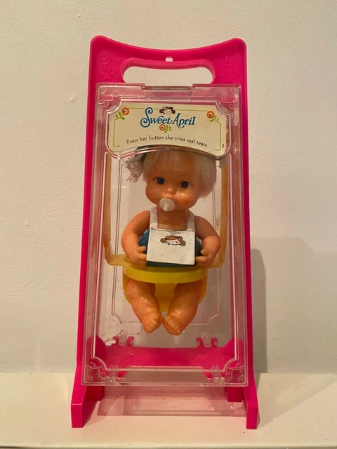SWEET APRIL DOLL In Swing. 1972 Remco. Never removed from box