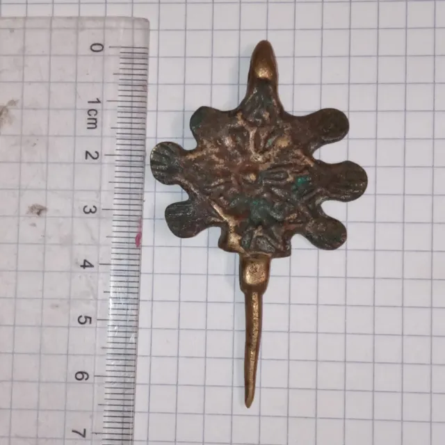 Beautiful Ancient Viking Norse Scandinavian Bronze Omega Brooch Circa 900Ad