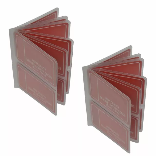 Credit Card Holder Replacement Plastic Sleeves Inserts Wallet