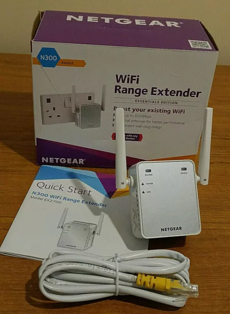 Netgear Wi Fi range extender EX2700-100UKS (radio repeater device)