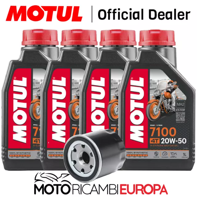 KIT TAGLIANDO OLIO MOTUL Harley Davidson XL883L Sportster SuperLow (EFI) 18-19 +