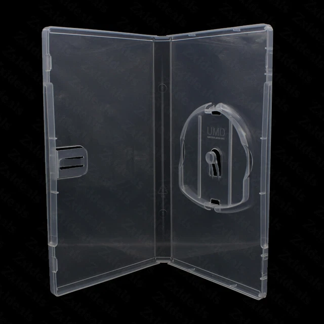 New Portable Replacement Case for PSP UMD Disc Game Movie Clear Box Playstation