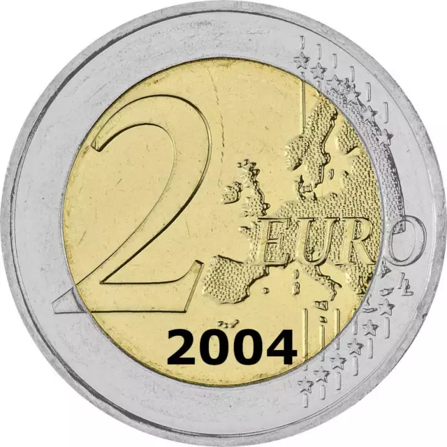 2 Euro Gedenkmünze 2004 bankfrisch unc bfr Ausgabe nach Wahl Italien Finnland ..