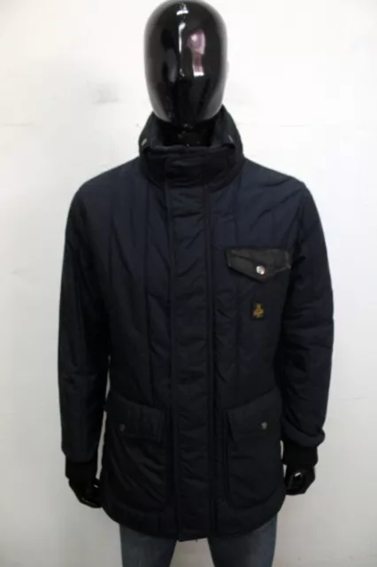 RefrigiWear Uomo Giubbotto Taglia M Blu Giacca Invernale Giubbino Coat Jacket