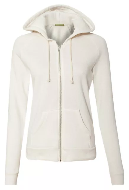 Alternative 294943 Womens Adrian Hoodie Hooded Sweatshirt, Eco White, X-Small US