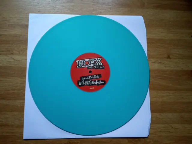 NOFX - The Decline - Live At Red Rocks (turquoise blue, ltd to 300) unplayed
