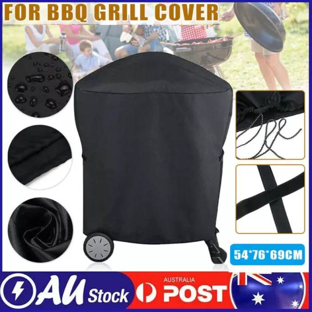 Cart Grill Cover Waterproof Protector For Weber Q200 Series #7113 BBQ Black AU
