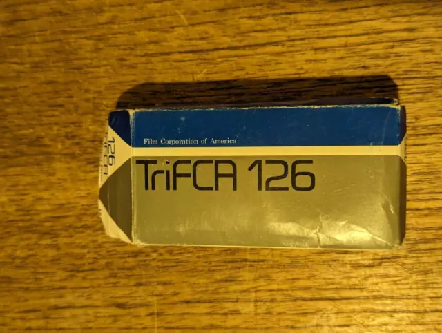 Trifca 126 Film For Colour Prints with 12 Exposures Out Of Date New Old Stock