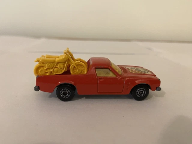 VINTAGE 1977 MATCHBOX Superfast Lesney No. 60 Holden Pick-up rouge ...