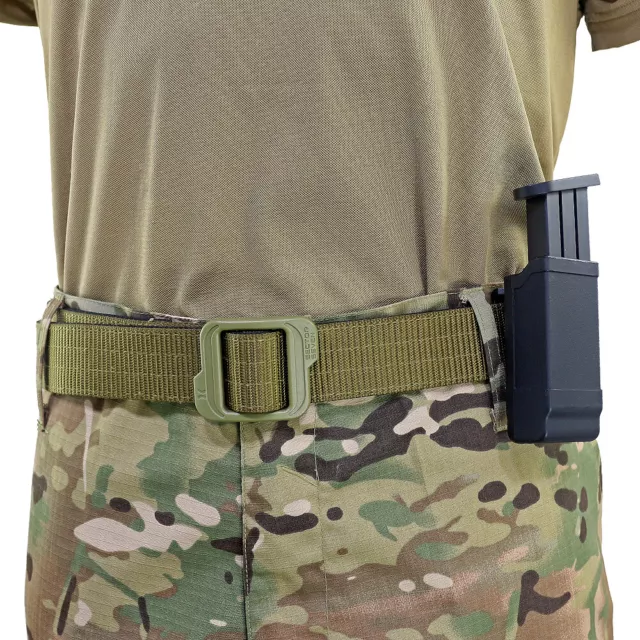 Double Stack Magazine Pouch Belt Single Mag Holder for 9mm .45 caliber