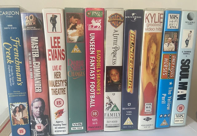 10x VHS Video -  Bundle Job Lot Various