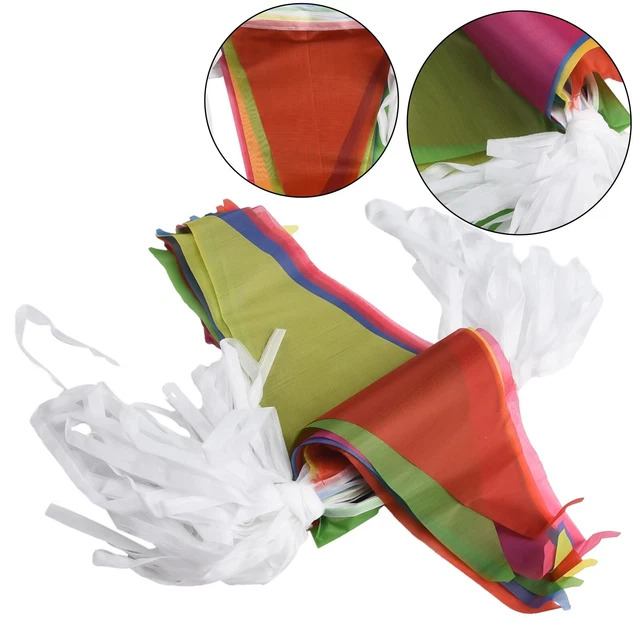 50 Mini Drapeaux Chinois Avec Mâts – Pour Décorations, événements Sportifs, Fêtes – Couleurs Vives, Portable