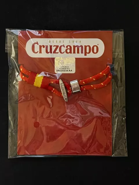 ☆ Pulsera Mundial De Futbol España - Cerveza Bebida Cruzcampo