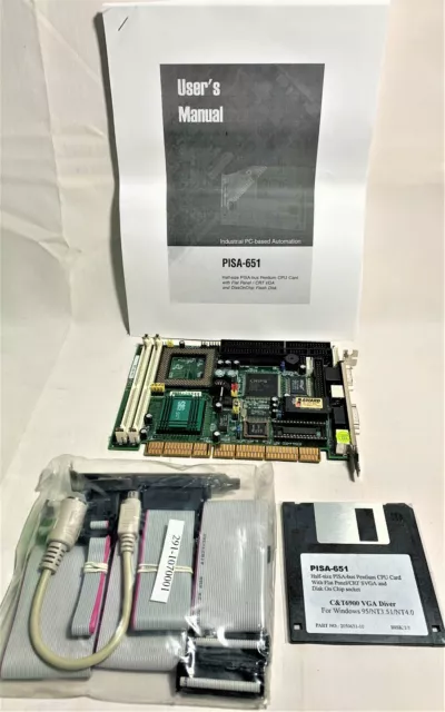 Arbor  Pisa-651Dv Half Size Pisa-Bus Pentium Sbc